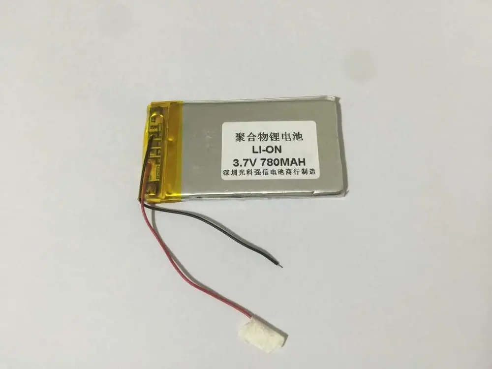 Новая полная емкость 3,7 V литий-полимерный 403462 780MAH gps/оборудование/мини радио литий-ионная аккумуляторная батарея