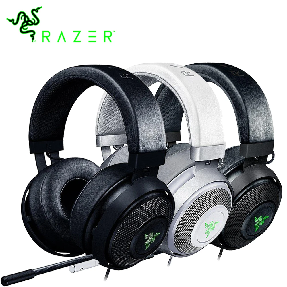 

Razer Kraken 7.1 Chroma V2 Virtual Surround Sound Headset with Digital Microphone Oval Ear Cups Chroma Lighting Gaming Headphone