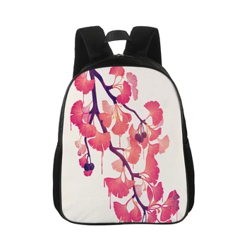 

CROWDALE 15 inches Fashion Women Backpack Canvas Backpack School Bag For Girls Rucksack Female Travel Backpack plant series bag