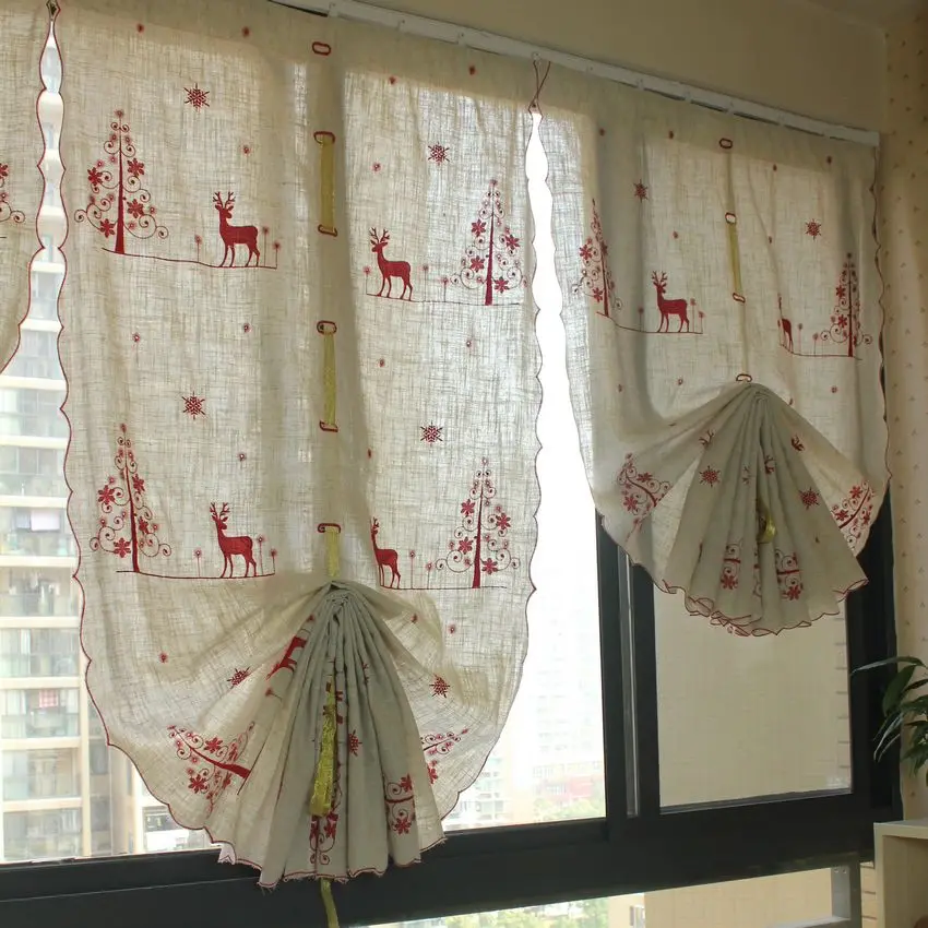 39 Christmas Curtains For Living Room 2C Christmas Decorating For