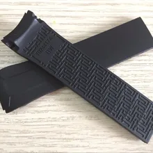 22 мм T024417A ремешок для часов черный силиконовый резиновый ремешок для часов T024 T024417