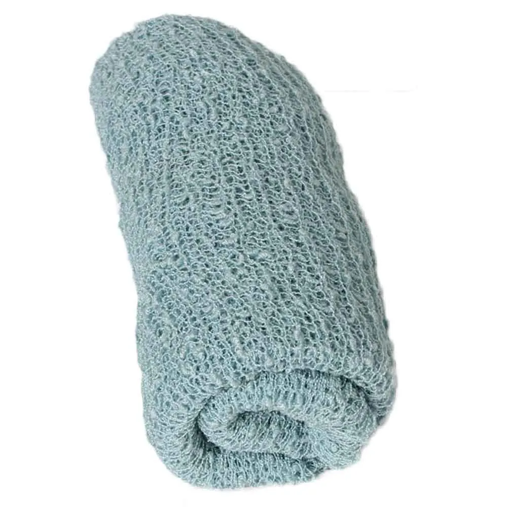 

Baby Solid Rayon Wraps Stretch Knit Blanket Wrap Newborn Photo Props New born photography high quality 2019 Hot Sale @47