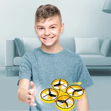 Умные часы, дистанционный Квадрокоптер, индукционный зонд, Дрон, самолет, НЛО, соматосенсорные фосфоресцирующие Детские БПЛА-игрушки, НЛО