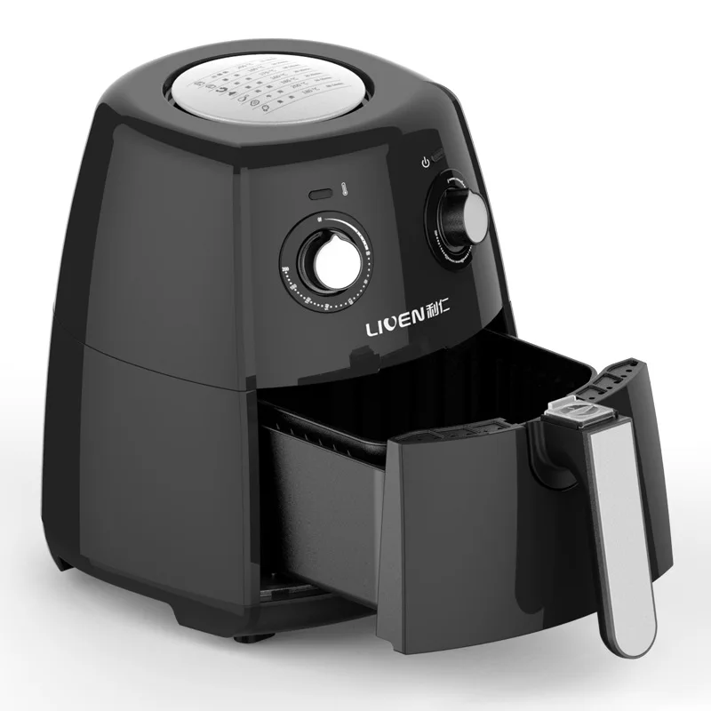 

Air Fryer Household High Capacity Multifunction No Fumes Health Oil-free Frying Turbo Spiral Heating Electric Fryer