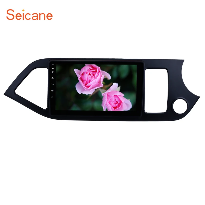 

Seicane 9 inch HD Touchscreen Android 8.1/7.1 Multimedia player For 2011 2012 2013 2014 KIA Picanto Mornings Support DVR Wifi