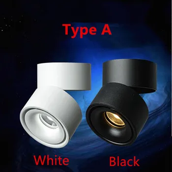 

2017 New Dimmable LED Recessed COB Downlight 15W 20W Dimming LED Spot Light Recessed Ceiling Lamps White/Warm White Adjustable