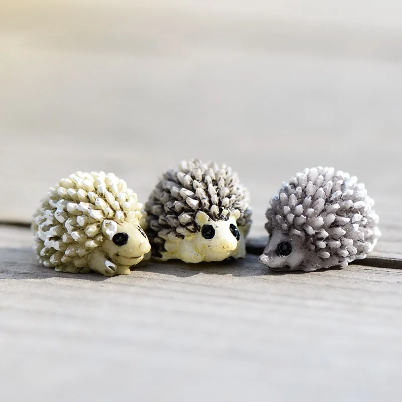 

Hedgehog Animal Miniature Fairy Garden Home Houses Decoration Mini Craft Micro Landscaping Decor DIY Accessories
