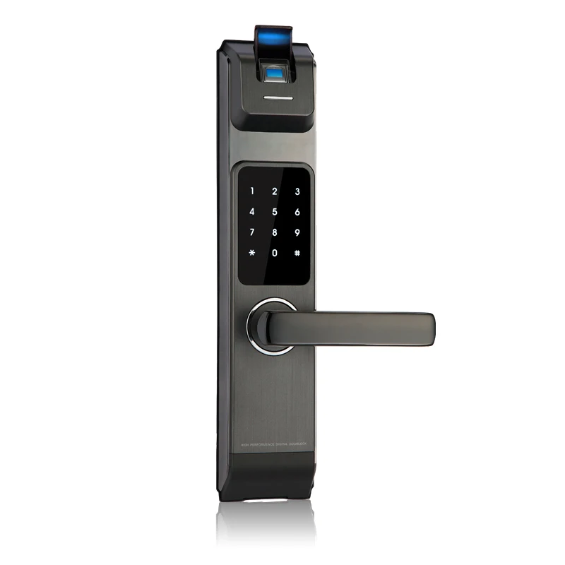 

2017 High Security Wireless Electronic Door Lock Biometric Smart Door Lock Digital Touch Screen Keyless Fingerprint Door Lock