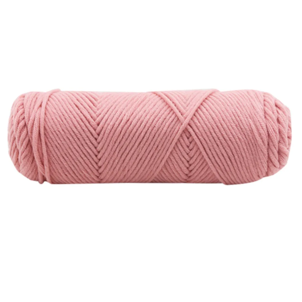 100 г плотная шерсть-ровинг шарф вязаная шерстяная пряжа Толстая теплая шапка домашняя - Цвет: B