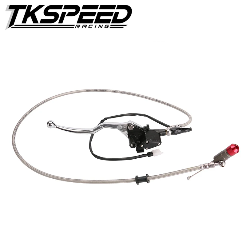 Free Shipping 1200mm Black Hydraulic Clutch Lever Master Cylinder For 125-250cc Vertical Engine Offroad Motorcycle Pit Dirt Bike
Free Shipping 1200mm Black Hydraulic Clutch Lever Master Cylinder For 125-250cc Vertical Engine Offroad Motorcycle Pit Dirt Bike