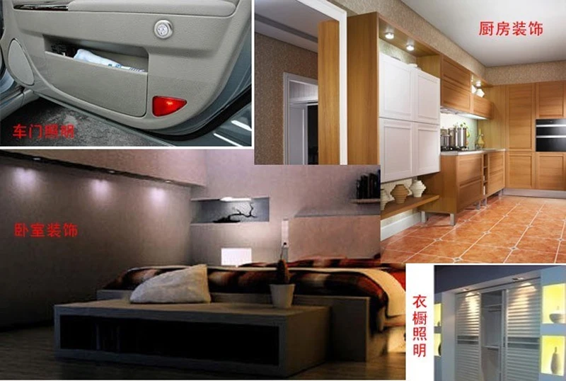 Aliexpress.com: comprar 4 led luces del tronco de coche decoración ...