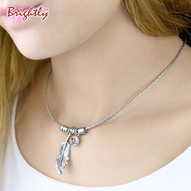 

Choker Necklaces Angel Wings Link Chain Necklaces Brilliant Crystal Trendy Style Jewelry Brand A&A Jewelry