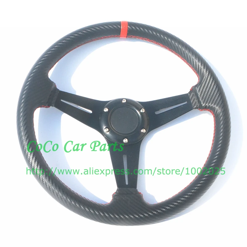 Flat model CB steering wheel 350mm (2)
