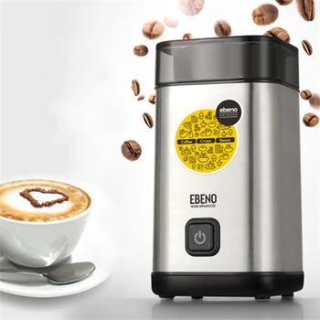 

Household electric coffee grinder Stainless steel coffee bean grinder Grinding machine/Crusher/Grain mill 220ML