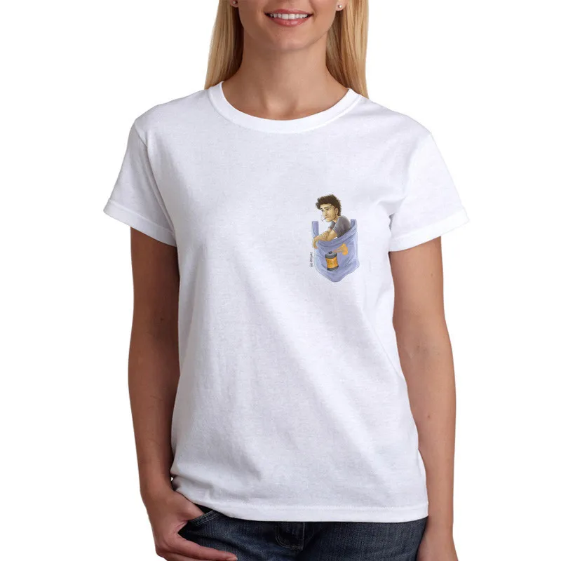 

one direction T-Shirt women Summer cool tshirt and Print t shirt white print shirt for female short sleeve Tshirt top wt5419