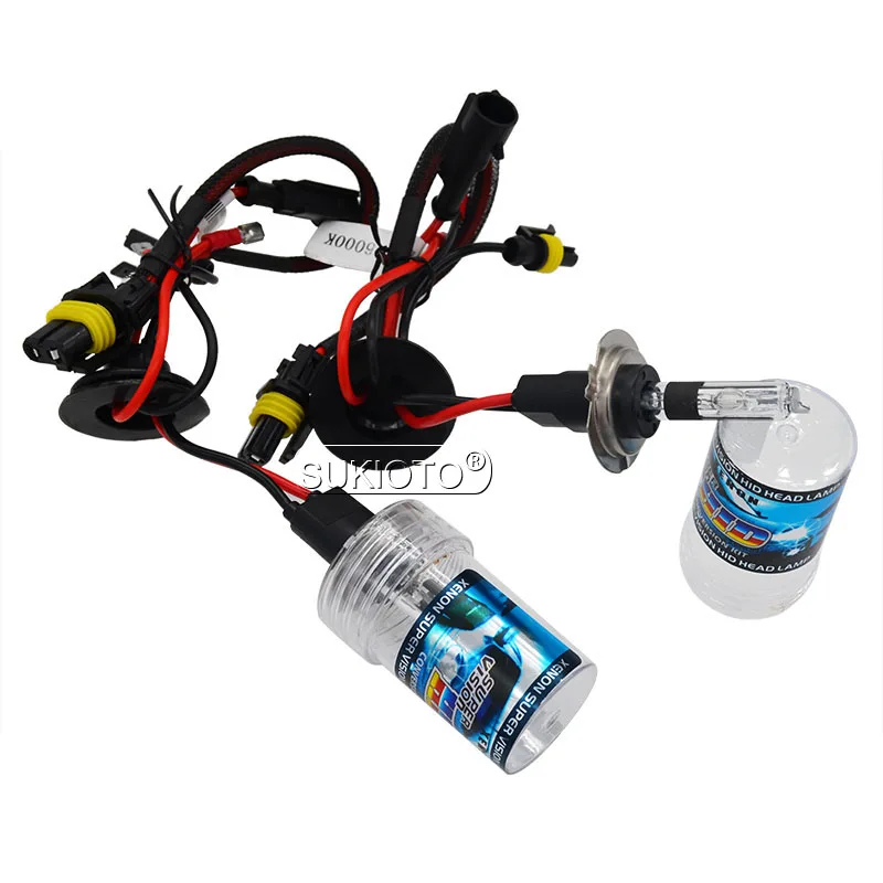 SUKIOTO 35W No Error Canbus Xenon H7CR HID Bulb Kit 4300K 5000K 6000K 8000K H7CR Car Light Bulb 35W EMC Canbus HID Ballast Kit (13)