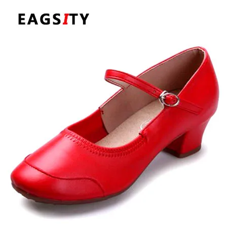 

women modern dancing square dancing shoes red women high heel shoes ladies pumps