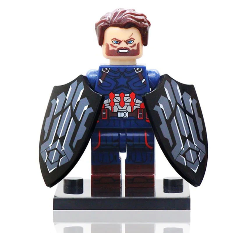 

Super Hero Machine Black Panther Doctor Strange Iron Man Building Blocks Brick Toys Compatible LegoINGlys Figures Toys Children