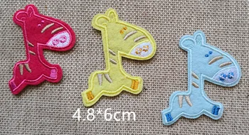 

Wholesale lot clearance Cute cartoon Horse iron on patch diy sewing 4.8*6cm