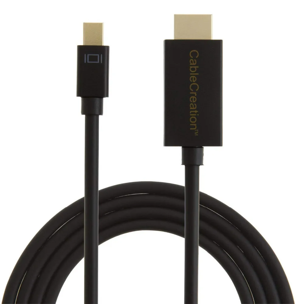 4K x 2K DP to HDMI DisplayPort to HDMI Adapter 3D Audio//Video Converter Black
