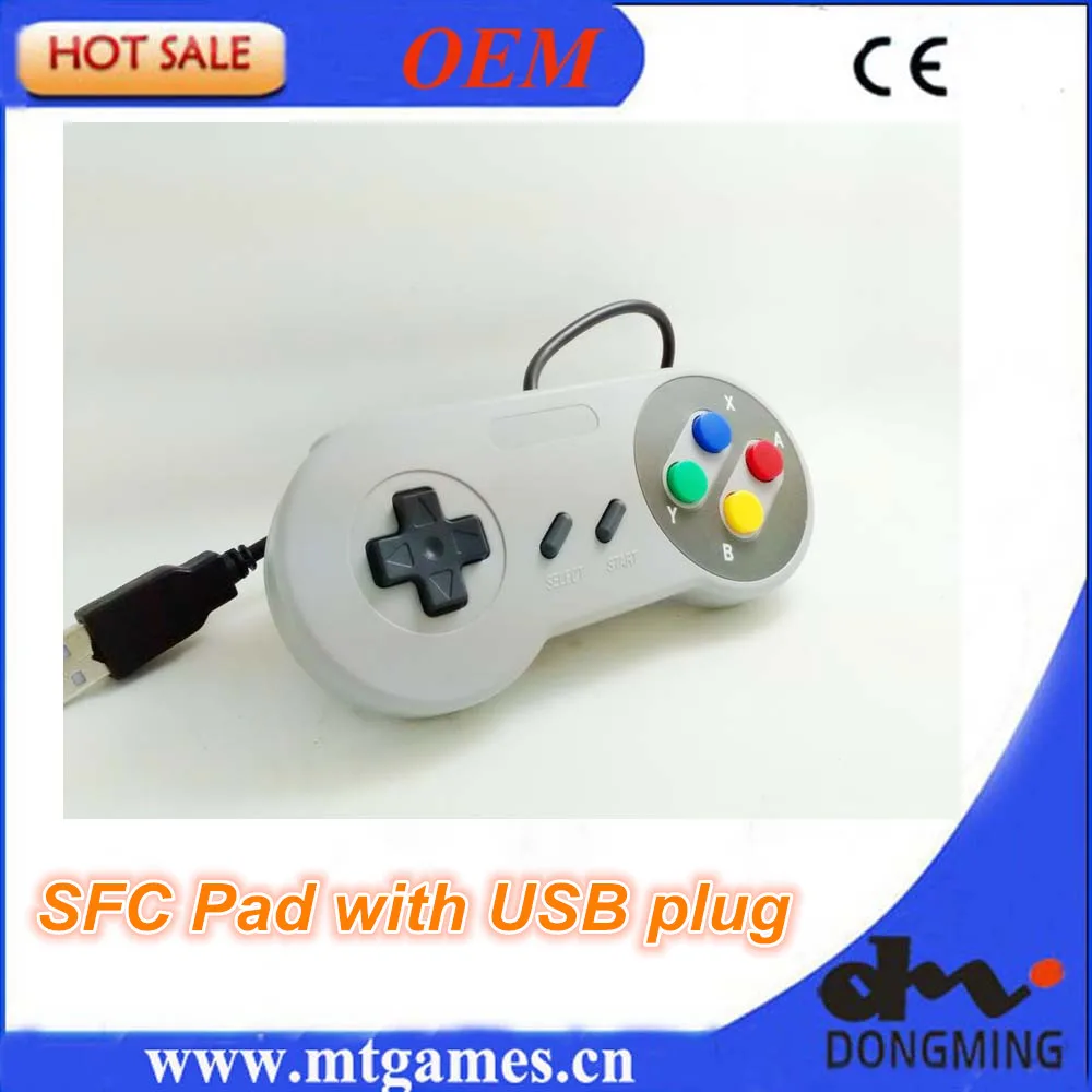 SFC Pad Controller with USB plug for PC,Raspberry PI-in