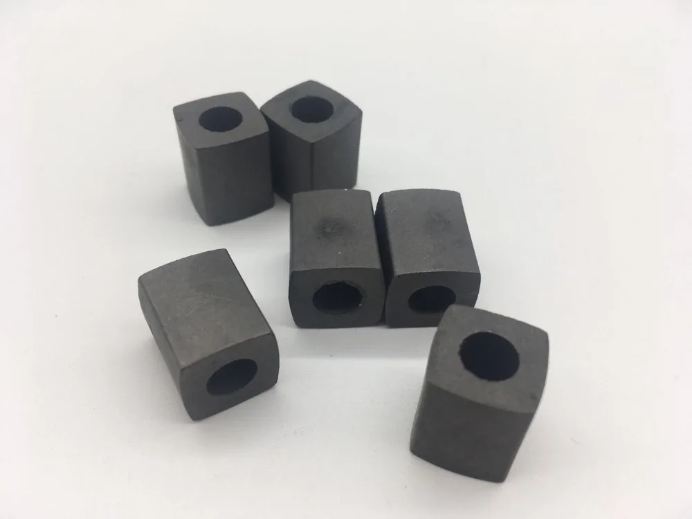 EDM Conductive Carbide Block W12*L12*H12*Hole 6mm for CNC Wire Cut Machine