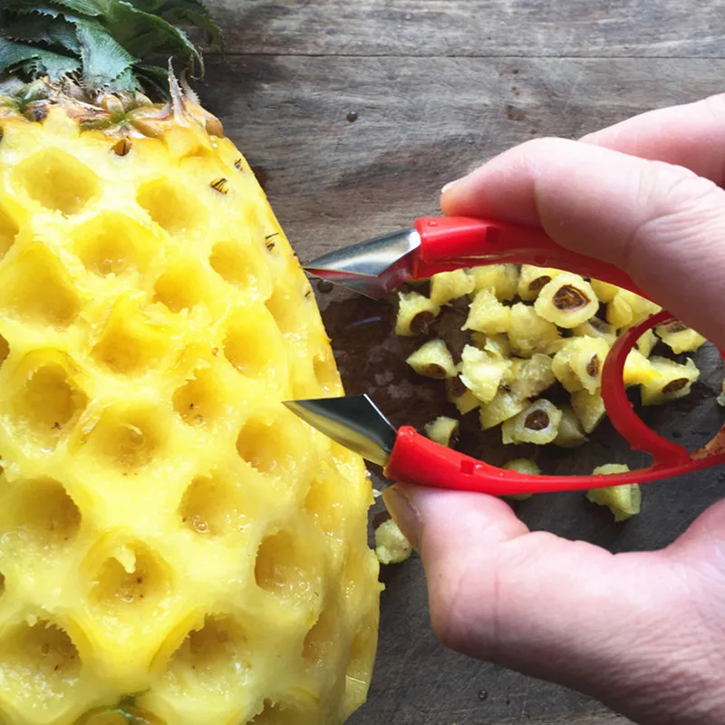 1 PCS KECTTIO New Arrival Stainless Steel Pineapple Slicers Portable Knife Cutter For Vegetable and Fruit Kitchen Peelers 1 PCS KECTTIO New Arrival Stainless Steel Pineapple Slicers Portable Knife Cutter For Vegetable and Fruit Kitchen Peelers