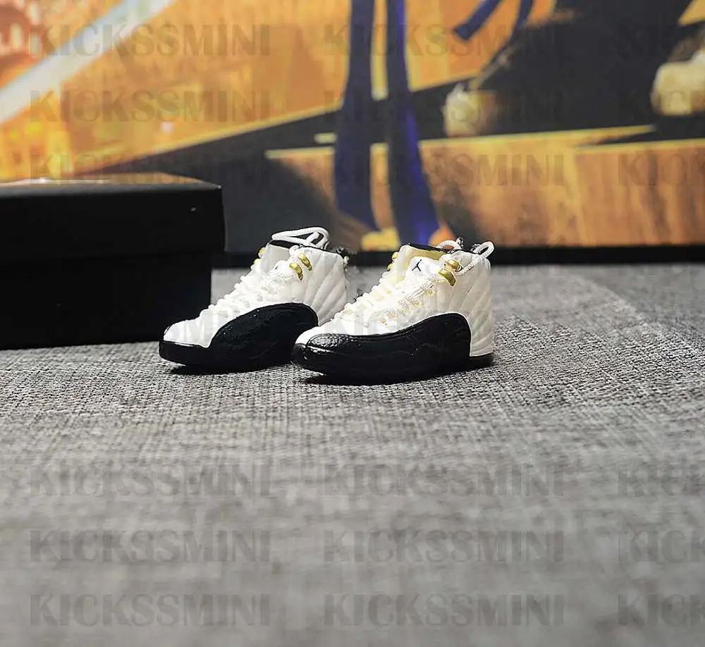 Дропшиппинг AJ 12 такси брелок с кроссовком 1/6 масштаб 3D Мини кроссовок JORDAN Брелок В Форме куклы аксессуар