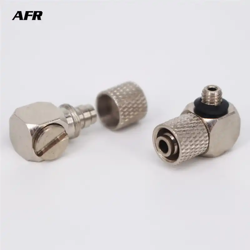 Miniature Fittings M 3HL 4 M 3HL 6 PL Male Thread M3 Tube 4mm 6mm Elbow