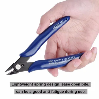 

Side Cutting Nippers Wire Cutter Snips Shears Diagonal Pliers Tool