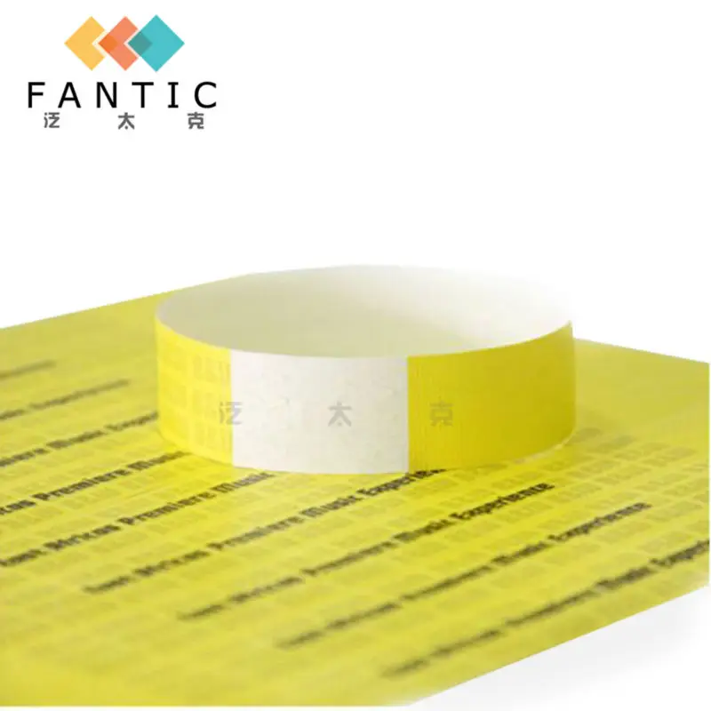 

New arrival 200pcs no logo event paper wristbands,paper card write on bracelets,sport wristband paper id bracelet