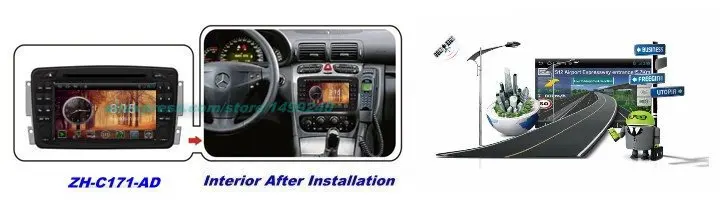 Liandlee 2 din Car Android для Mercedes Benz C W203 2001~ 2004 навигационный GPS радиоприемник Nav Карты CD DVD проигрыватель аудио ТВ HD экран OBD2