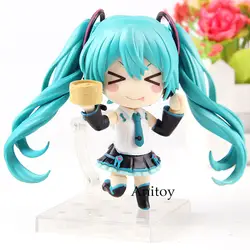 Аниме Nendoroid 854 V4 китайский Хацунэ Мику фигурку Коллекция ПВХ модель игрушки куклы