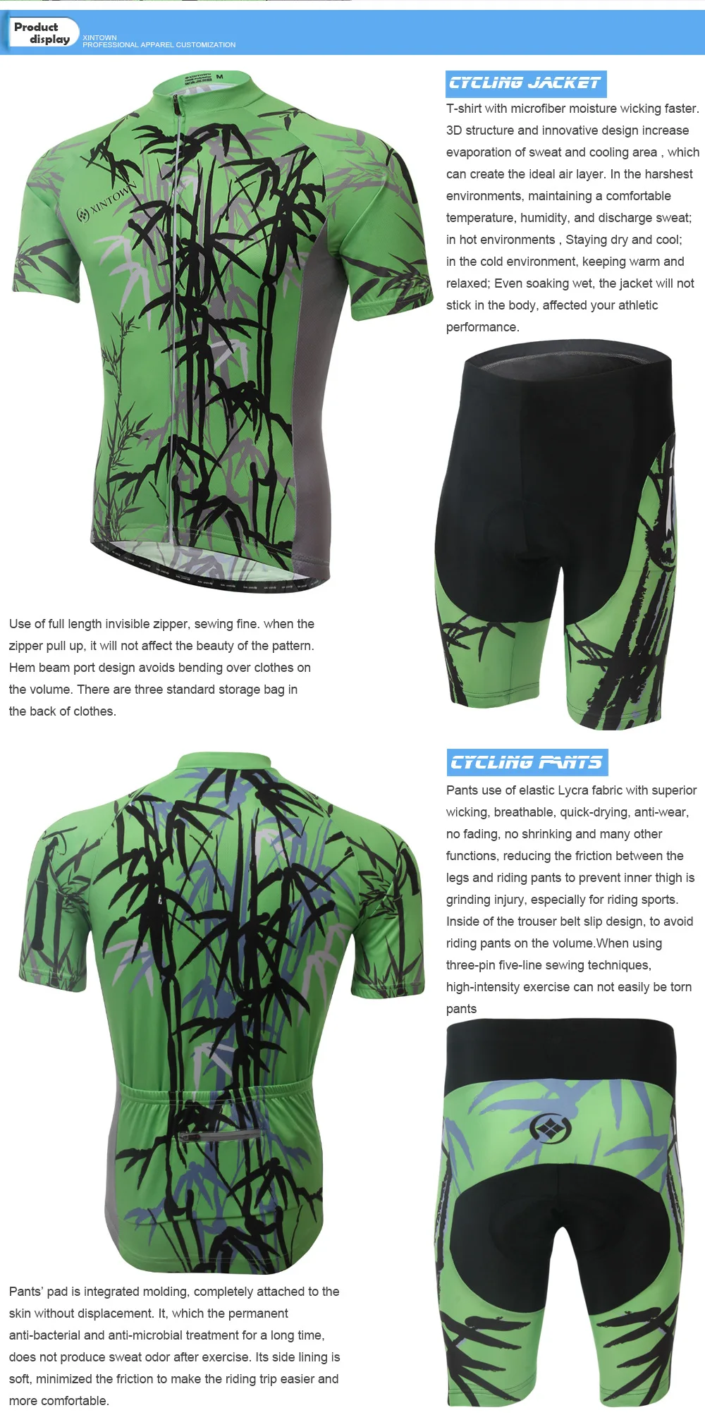 XINTOWN ink бамбуковая Рубашка летняя велосипедная одежда с короткими рукавами Одежда для езды на велосипеде скорость сухой одежды куртка для верховой езды Спортивное компрессионное белье