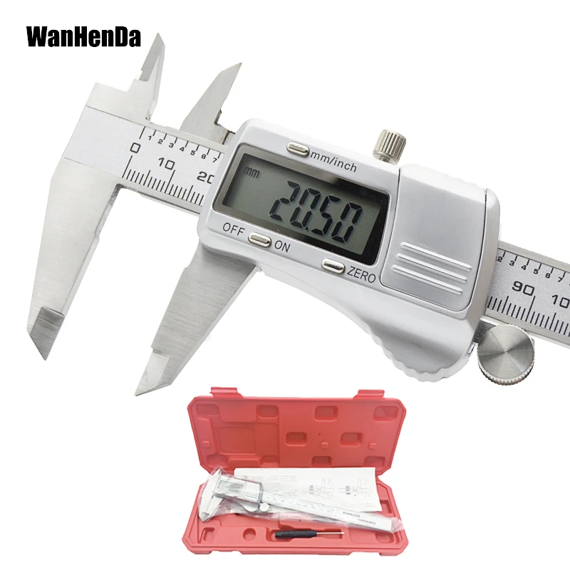 

Stainless Steel CALIPER digital caliper Electronic Digital Vernier Caliper 150mm/200mm/300mm Durable Calipers Measuring Ruler