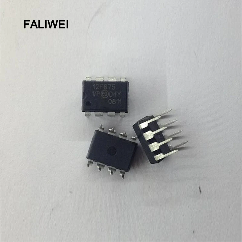 

4PCS/LOT PIC12F675-I/P PIC12F675 12F675 new and original