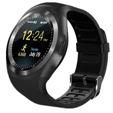 Skysmile Bluetooth Smart Watch GW01 Round Screen Smartwatch Clock For Apple Huawei IOS Android Sport Wristband Support SIM TF