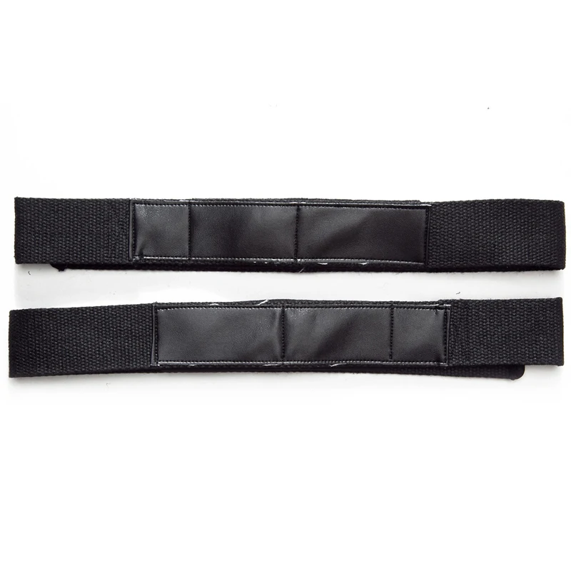 1 pair الوزن رفع شريط الشريط اليد المعصم حزام الدعم هدفين دعم رياضة الأشرطة رفع الاثقال حزام بناء الجسم قبضة قفاز
