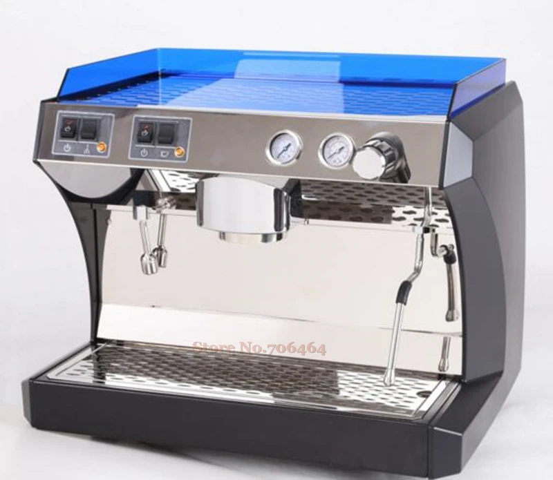 

New Single &2 Group Semi-automatic Commercial daul Thermo-block espresso coffee machine 15 bar cappuccino maker