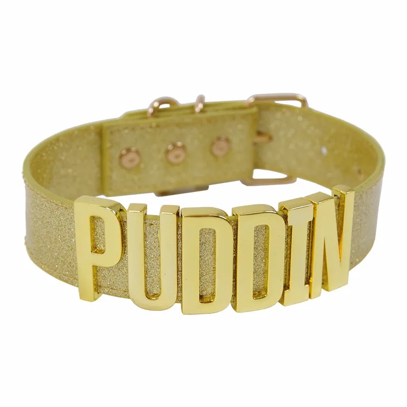 Cosplaly Harley Quinn Puddin Choker Golden Woman Necklace Costume Props Party Fashion Clothing Accessories Christmas Gift Cosplaly Harley Quinn Puddin Choker Golden Woman Necklace Costume Props Party Fashion Clothing Accessories Christmas Gift