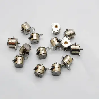 

New arrival 10pcs Nidec 4 Wire 2 Phase micro stepper motor dia 6.5mm Mini stepper motor dc motor