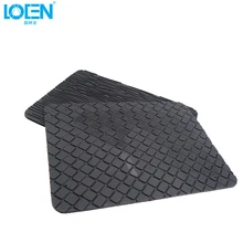 LOEN 1 шт. силиконовый Противоскользящий коврик, чехол для мобильного телефона автомобиля, Противоскользящий коврик, черная приборная панель, Подушечка для монет, автомобильный липкий коврик для mp4 gps