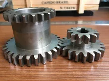 Freeshipping 2 pcs / set Teeth T29xT21 T20xT12 Dual Dears Metal Lathe Gears For Sale
