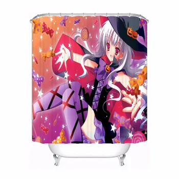 

Custom Vampire Knight Bath Curtain Bathroom Mildewproof Waterproof Polyester Shower Curtain#180417-04-10