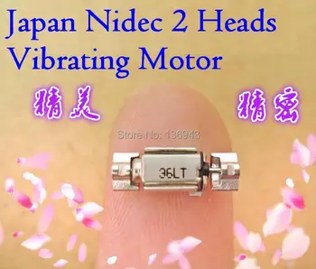 

[New Arrival] 100pcs Japan Nidec 1.5-3V 4.4*6 MM Micro Vibration Motor With Double Vibrating Heads / Double Eccentric Heads