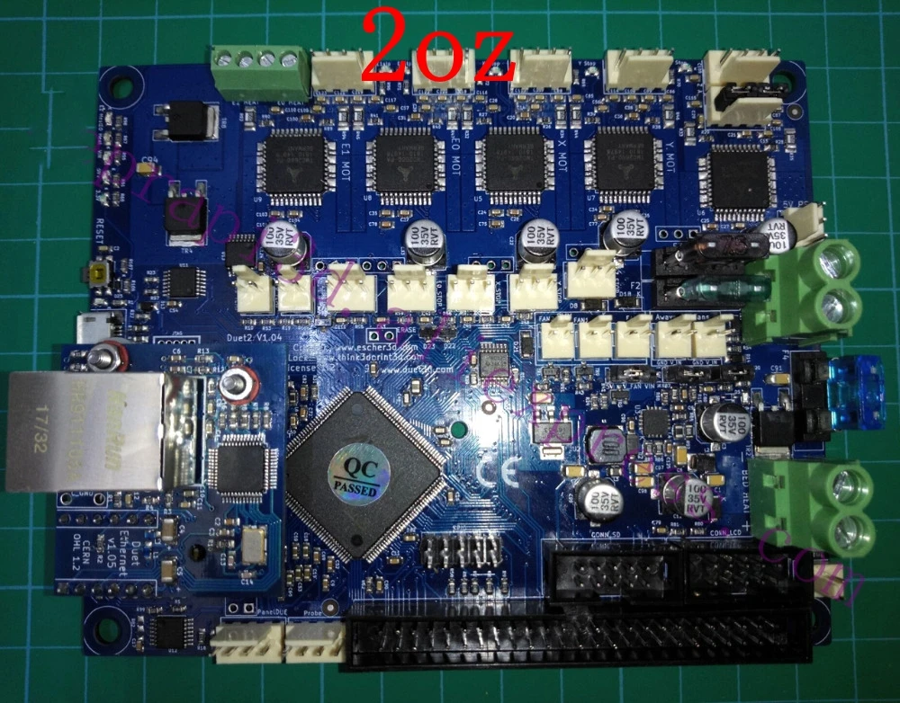Последняя версия V1.04 плата контроллера Duet 2 Ethernet 32 бита материнская для 3D принтера