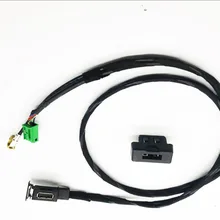 AMI AUX USB интерфейс с жгутом кабеля для AUDI A4 A5 A6 Q5 Q7 4F0 035 909