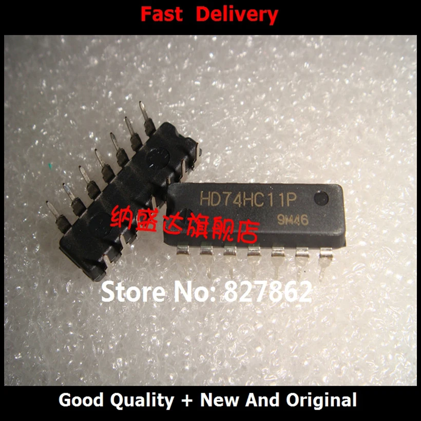 

Бесплатная доставка, 100% новый и оригинальный Nasiont HD74HC11P 74HC11 DIP
