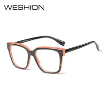 Винтажные оправы для очков, женские брендовые голубые световые очки для девочек, оптическая миопия, Гиперметропия, антибликовые очки для компьютера UV40