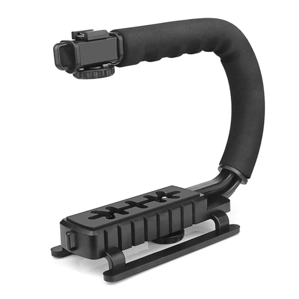 Universal Anti Skid Sponge Handle C Shaped DSLR Camera Holder Handheld